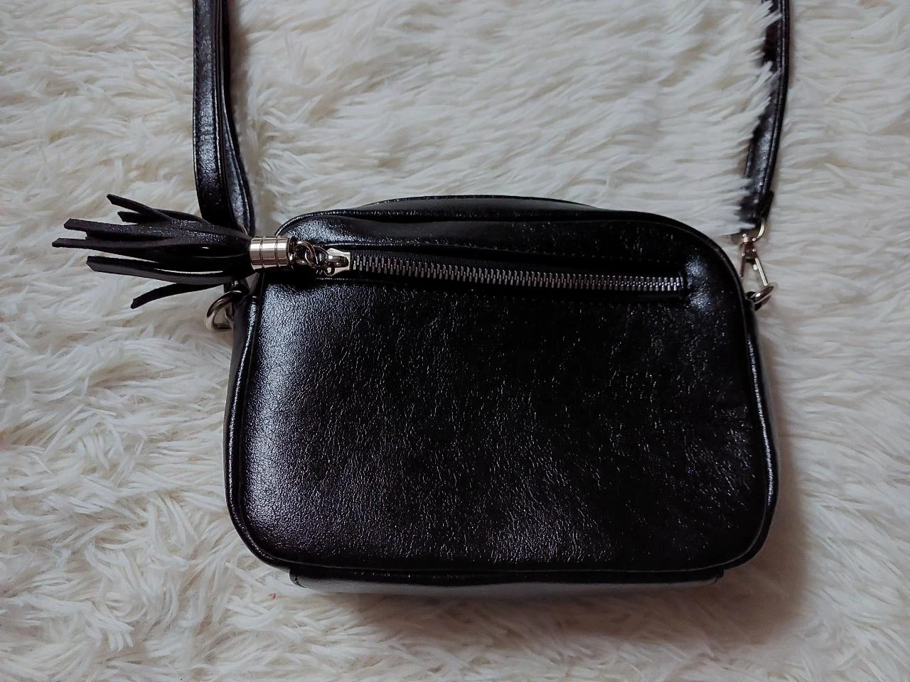 Bolso de mano negro H14xl6 cm - Nuevo – photo 2